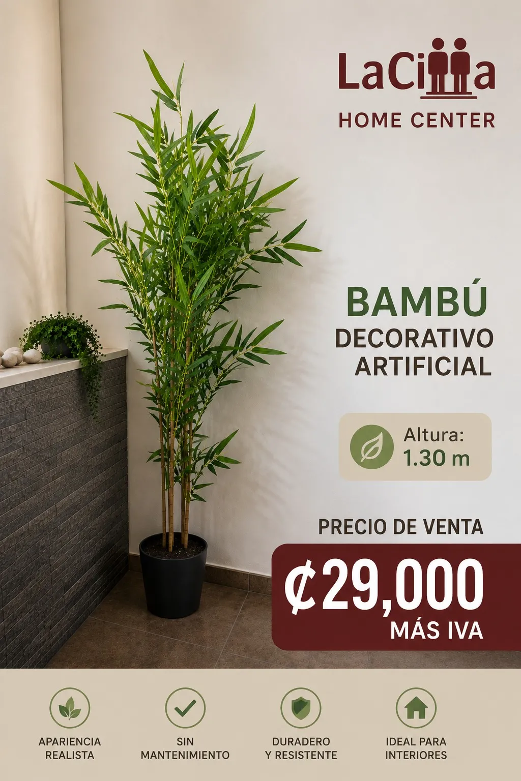 Bambu decorativo
