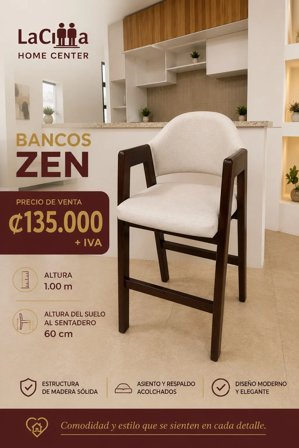 Bancos, Butacas y Poufs