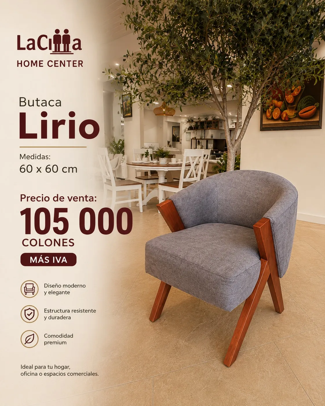 Butaca LIrio
