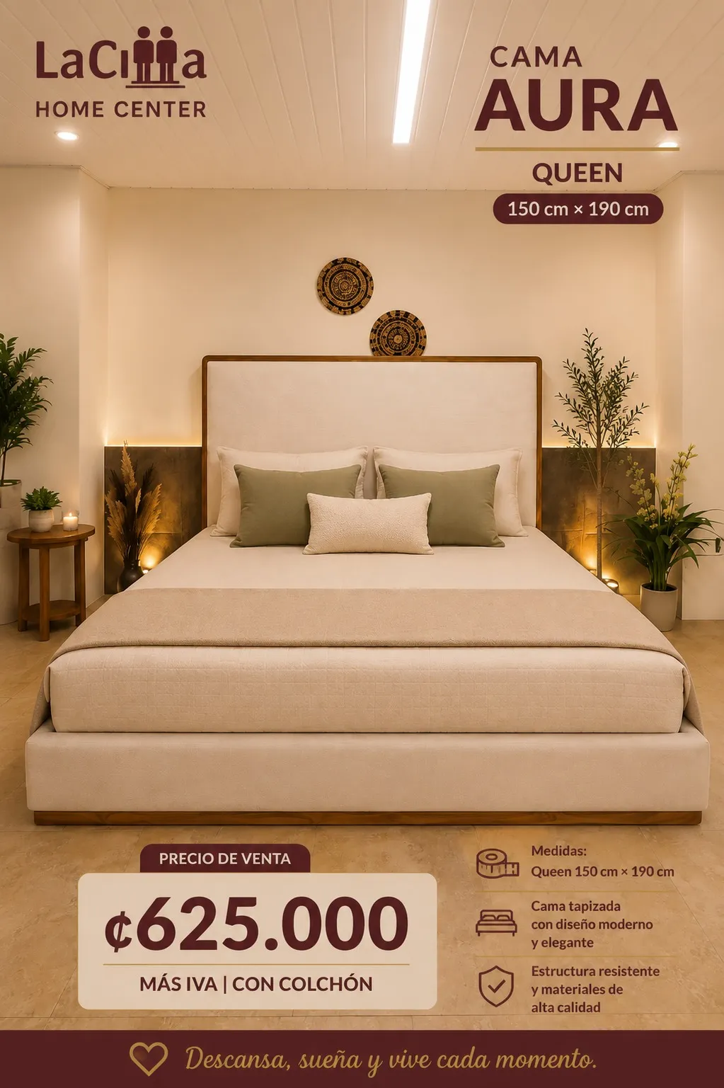 Cama Aura