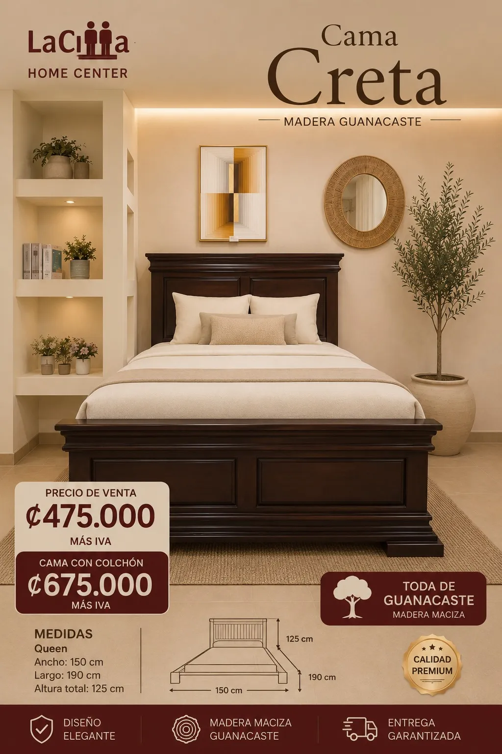 Cama Creta
