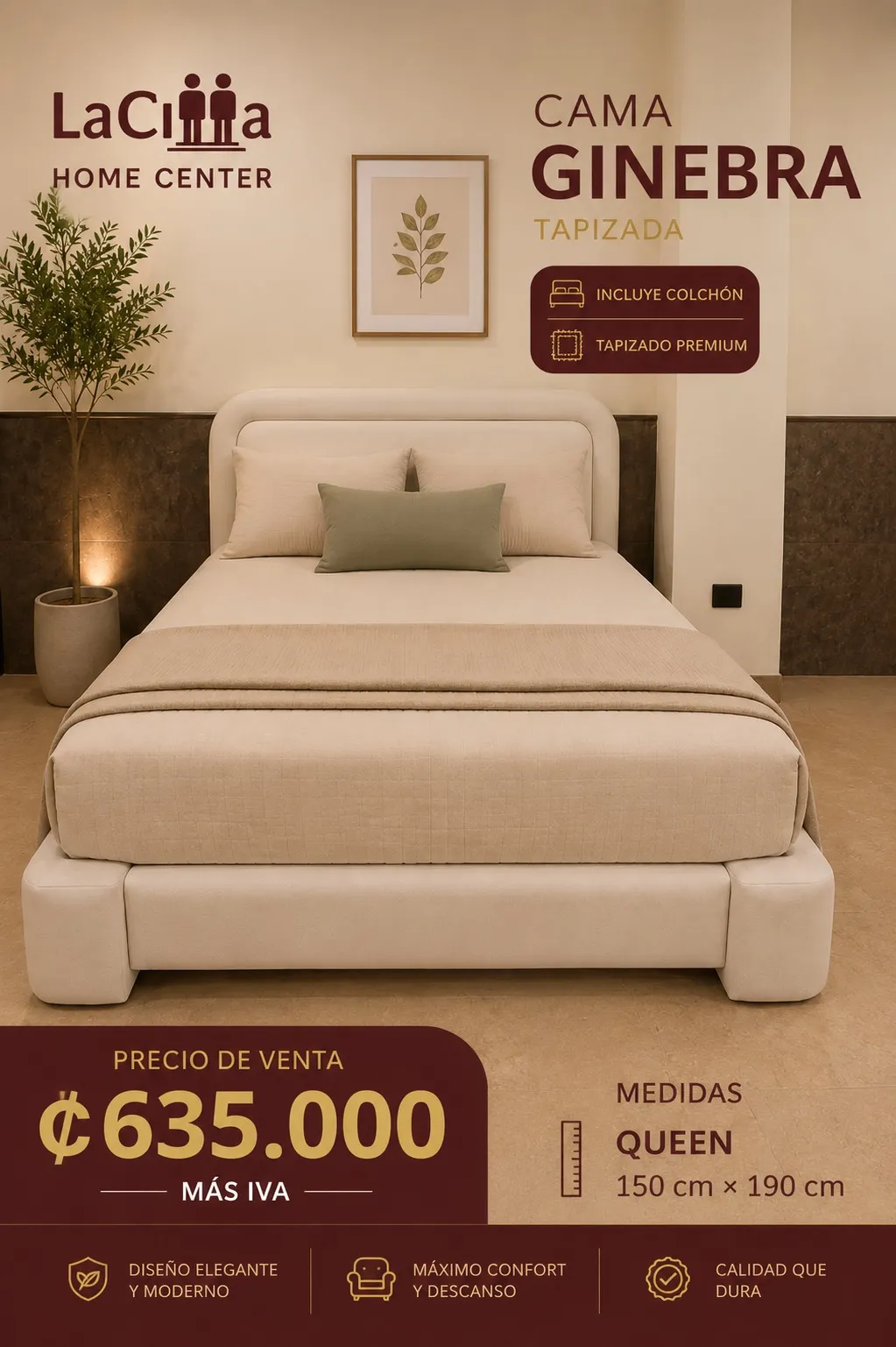 Cama Ginebra