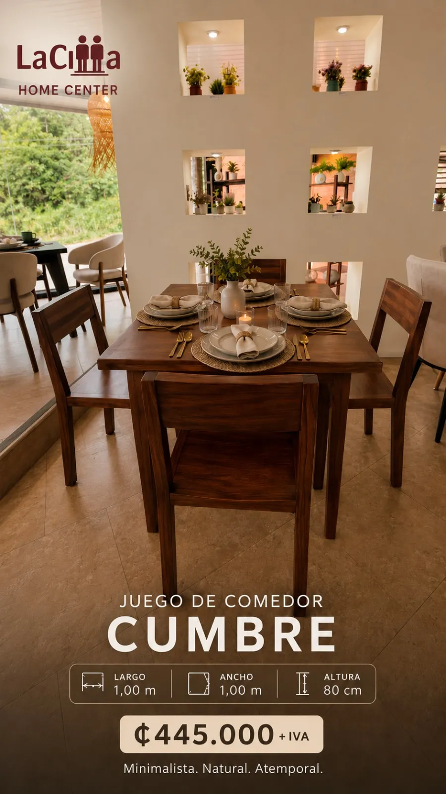 Juego de Comedor Cumbre