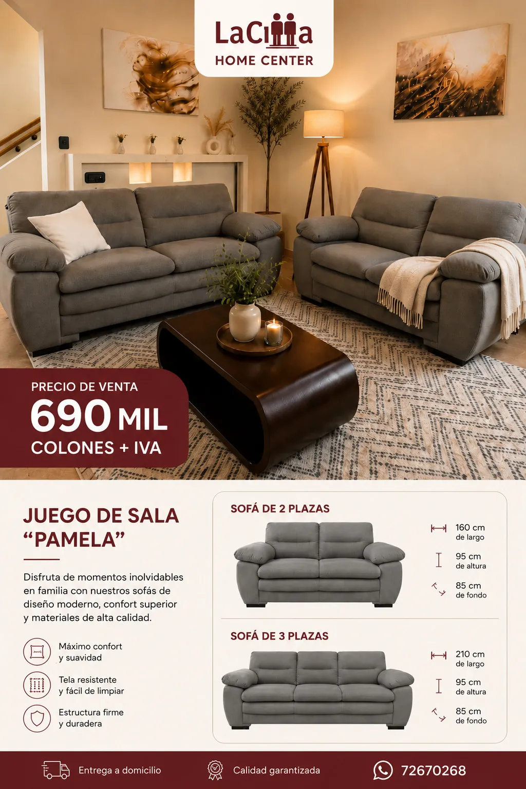 Juego de Sala Pamela
