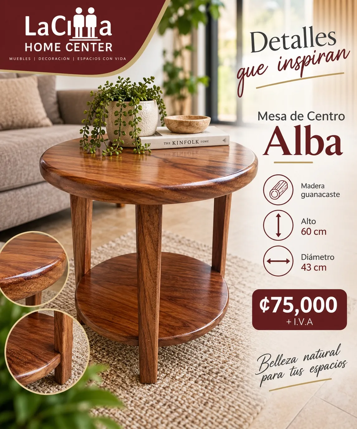 Mesa de Centro Alba