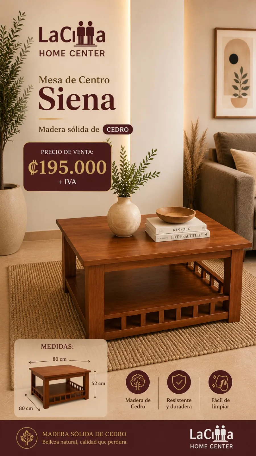 Mesita De Centro Siena