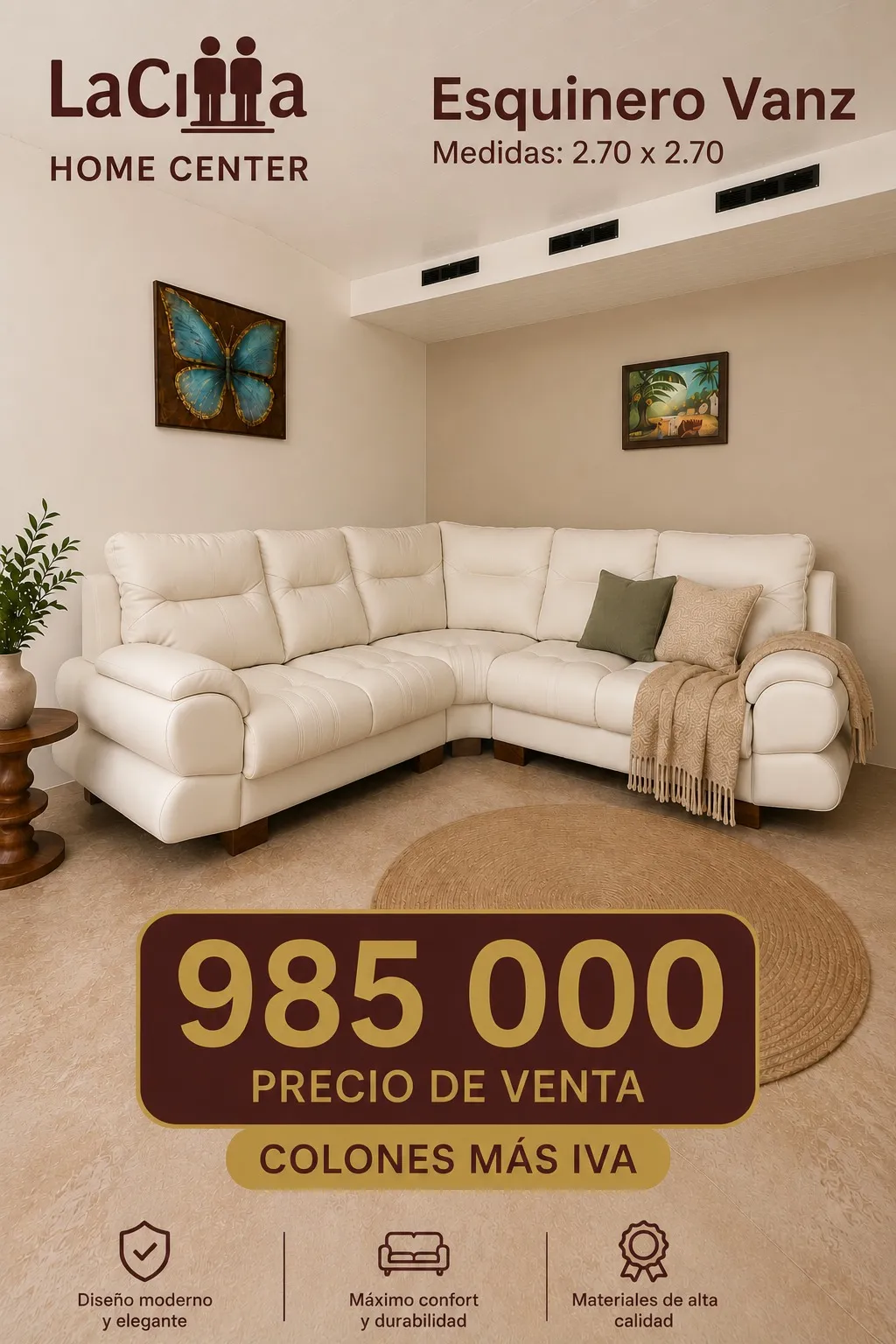Sofa Esquinero Vanz