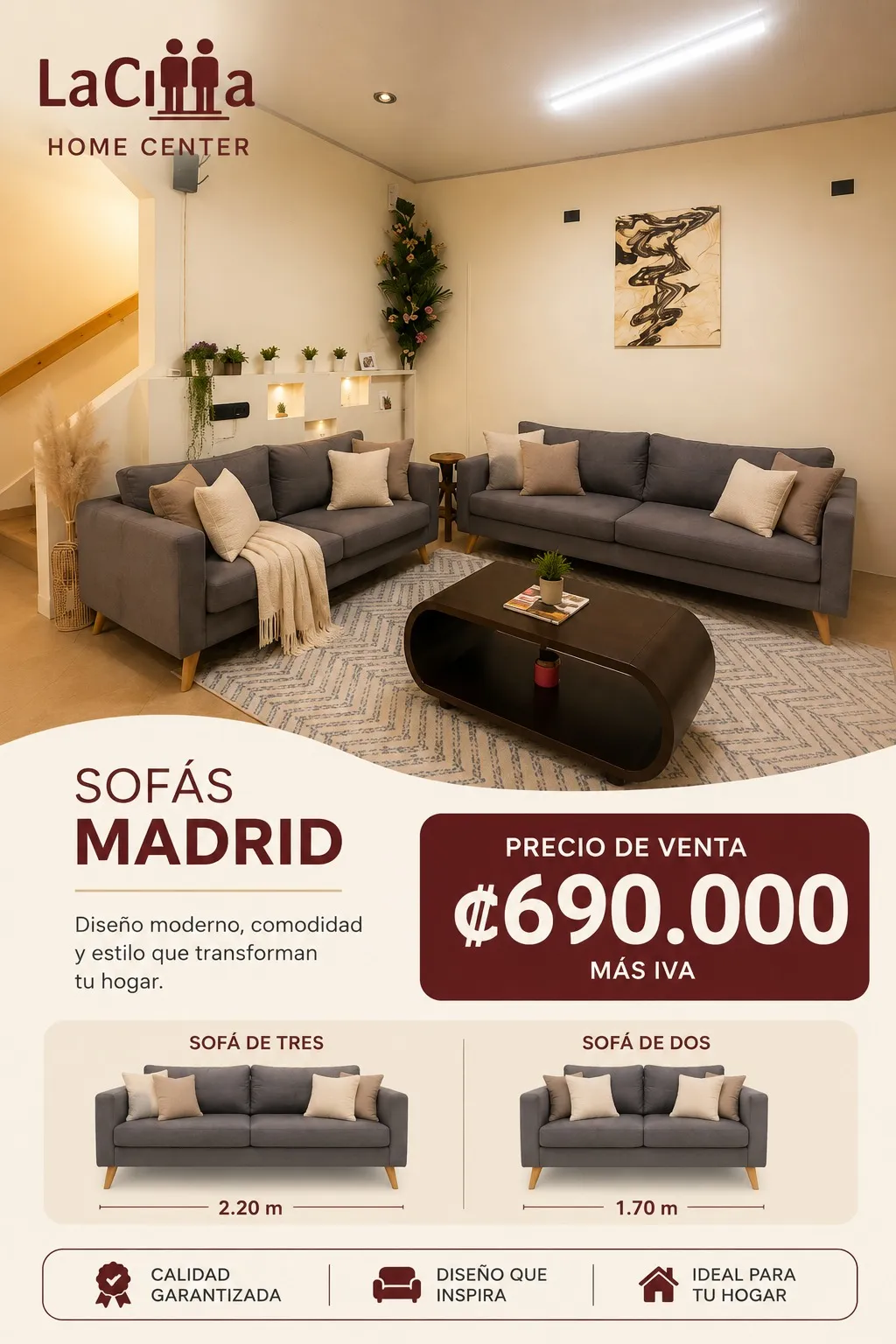 Sofá Madrid